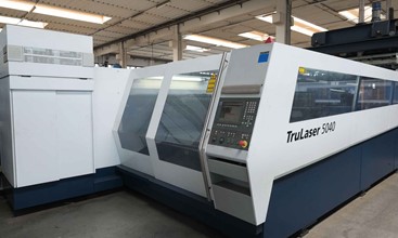 Newly purchased Trumpf TruLaser will ensure short delivery times