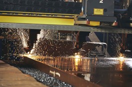 Flame-cut and plasma-cut items in thicknesses of up to 200 mm