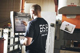 Processing in black steel