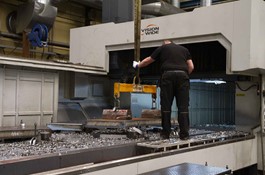 Processing of flanges in BSB Industry