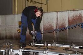 Machinist Anna Krogshave Dahlgren about everyday life at BSB Industry