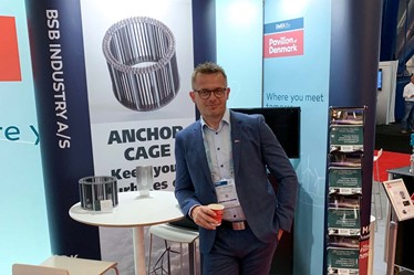 CEO Teddy Norsgaard Jørgensen at the AWEA WINDPOWER 2019
