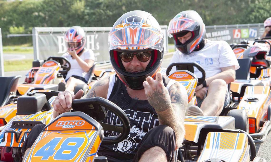 Employee Race at Vandel Gokart