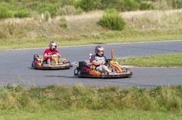 Company event in BSB Industry with the gas pedal pressed down