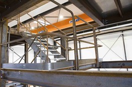 Steel tower for process plant