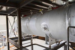 Process plant for the tobacco industry in steel