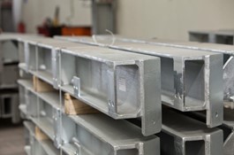 Steel structures - frames made of steel