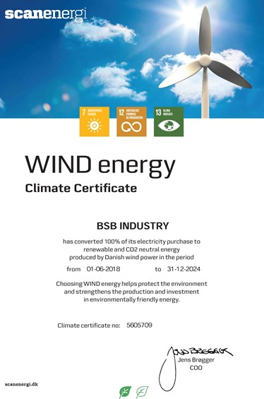 Climate certificate Scanenergi English