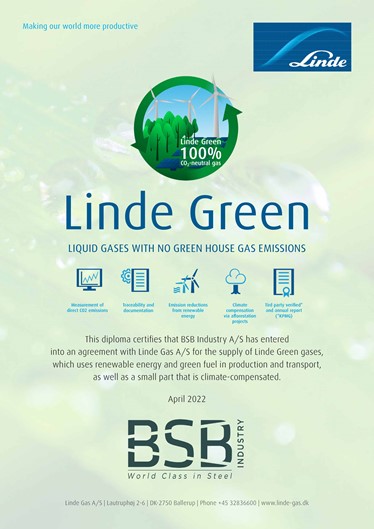 Linde Green Diploma 2022 BSB