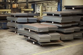 Steel flanges ready for delivery to the customer