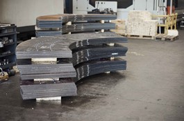 Steel flanges are produced in thousands at BSB Industry