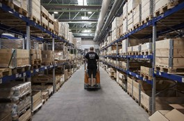 Supply Center on the wing seen from the truck