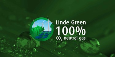 Lindegreen 100% CO2 neutral welding gas