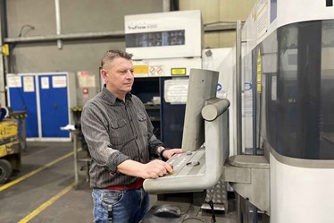 The new production manager at BSB Poland's factory in Torún, Piotr Grubecki