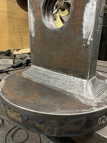 Order-producing welding work