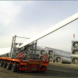 Lifting and transport equipment for the wind industry