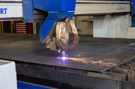 Laser cutting with precision in BSB Industry's Polish branch