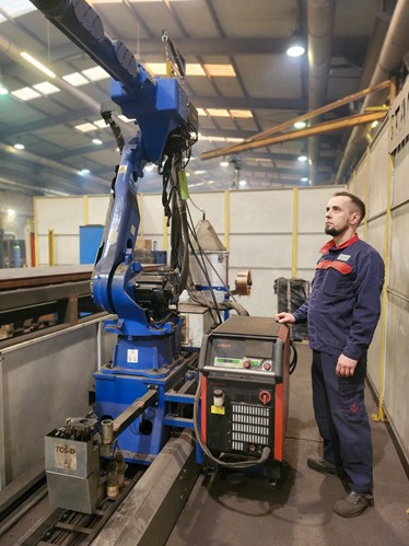 Welding robots score points on the ESG account